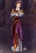 unknow artist This image is in public domain because it is a reproduction of a 1896 picture of Victorian actress Dame Ellen Terry (1847-1928) as William Shakespeare Spain oil painting artist